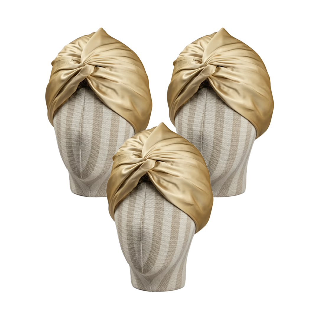 Crownessa Pure Silk Nightcap